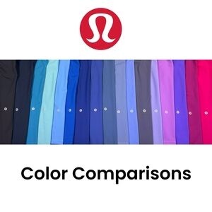 Lululemon Color Comparison